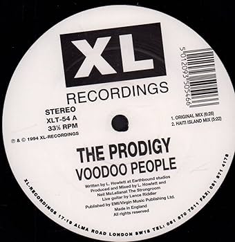 The Prodigy/Voodoo Peopleレコード12\"94年 The Prodigy - Voodoo People (full single) 1994 - YouTube